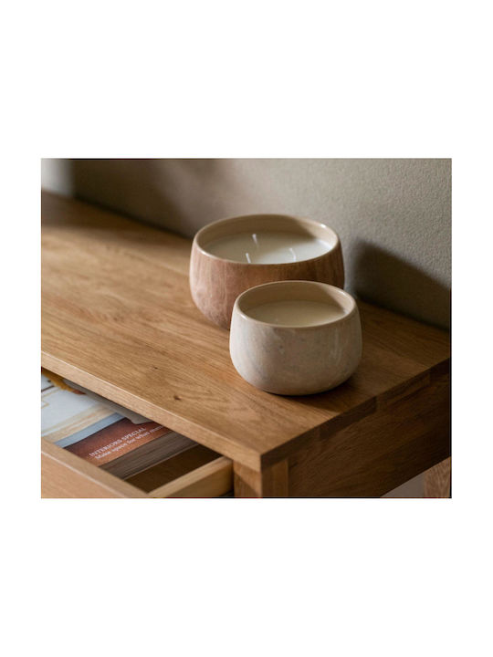 Andrea House Aromatisches Kerze in Gefäß Braune 16,5x8,5cm