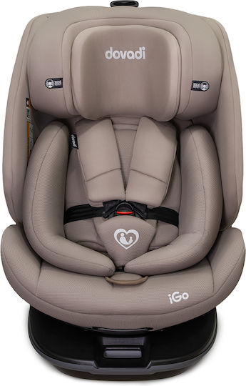 Dovadi IGo Καθισματάκι Αυτοκινήτου i-Size με Isofix Truffle 0-36 kg
