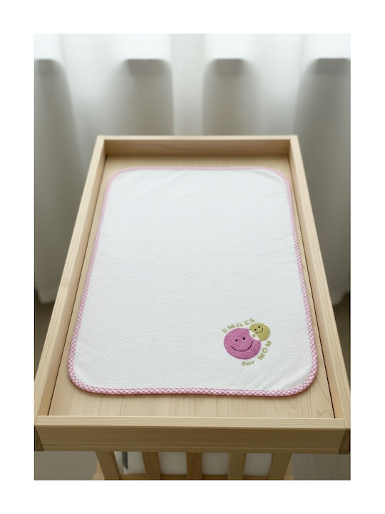 Bunny Bebe Baby-Soßtuch Rosa 45x65cm Bunny Bebe Baby-Soßtuch Rosa 45x65cm