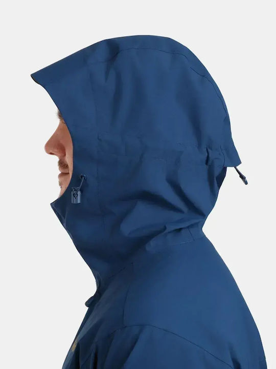 Μπουφάν Αδιάβροχο Dark Blue