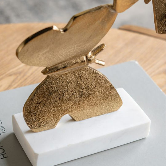 Artekko Διακοσμητική Πεταλούδα από Μέταλλο 25x7.5x40cm