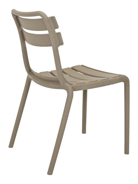 Outdoor Chair Polypropylene Olivia Khaki 43x58x81cm
