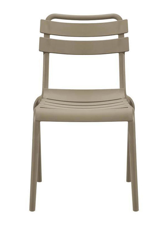 Outdoor Chair Polypropylene Olivia Khaki 43x58x81cm