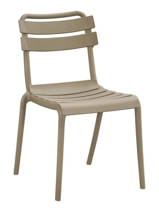 Outdoor Chair Polypropylene Olivia Khaki 43x58x81cm
