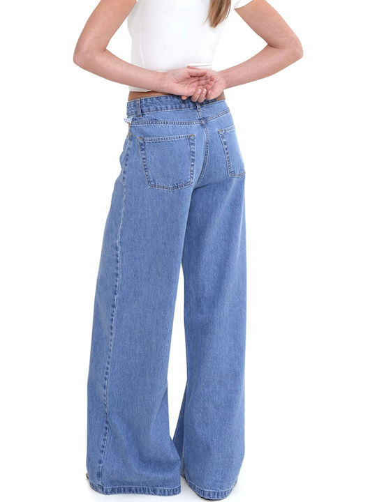 Sac & Co Women's Jean Pants in Wide Leg Style