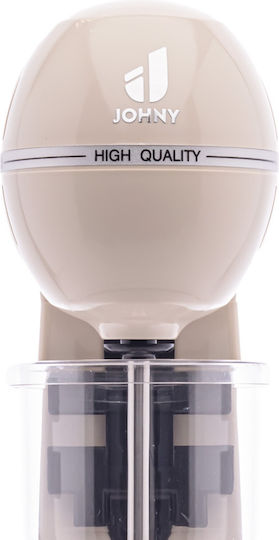 Johny Επαγγελματική Φραπιέρα AK/2-2T Eco Ivory 400W με 2 Ταχύτητες