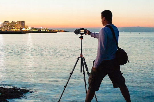K&F Concept Aluminum Camera Tripod Up to 182cm and 10kg Load Capacity
