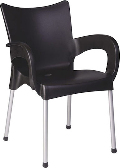 Chair Romeo Black 58x53x83cm