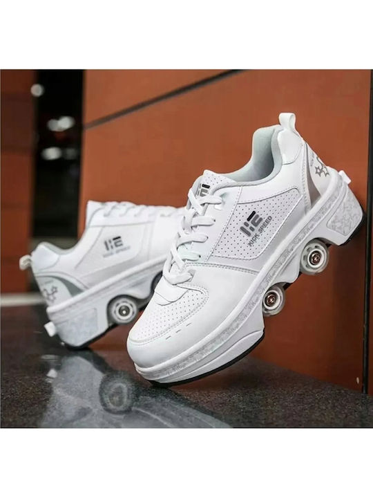 Inline Rollers Λευκά Ενηλίκων