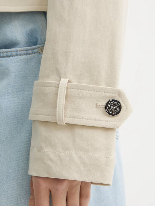 Women's Beige Gabardine