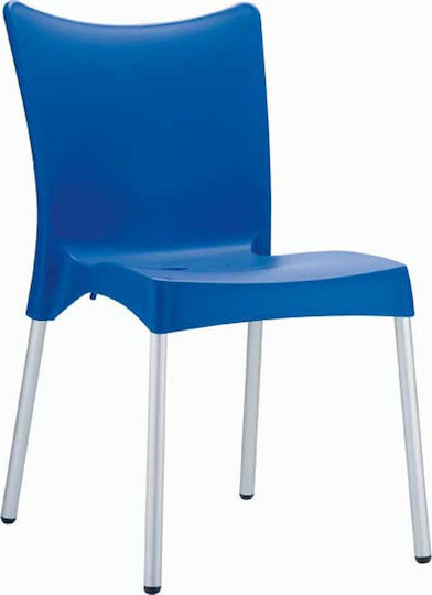 Stuhl Juliette Blau 48x53x83cm