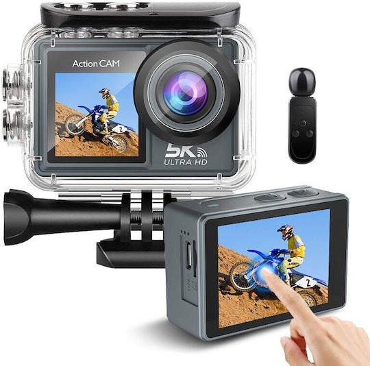 Cameră de Acțiune eXtreme Action PRO 128GB 5K Subacvatică (cu Husă) Cameră Video Sport LikeSmart eXtreme Action PRO 5K Ultra HD cu Ecran Tactil și Wi-Fi