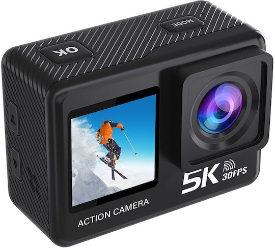 Cameră de Acțiune eXtreme Action 128GB 5K Subacvatică (cu Husă) Cameră Video Sport LikeSmart eXtreme Action 5K Ultra HD cu Ecran Tactil și Wi-Fi