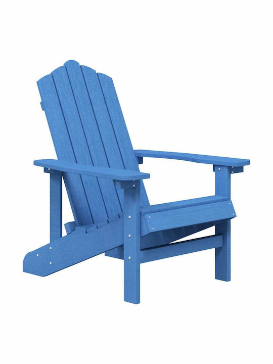 Outdoor Armchair Plastic Adirondack Thalassie 83x73x92cm
