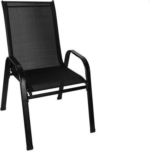 Gartenstühle Schwarze 4Stücke 92x70x55cm Gartenstühle Schwarze 4Stücke 92x70x55cm