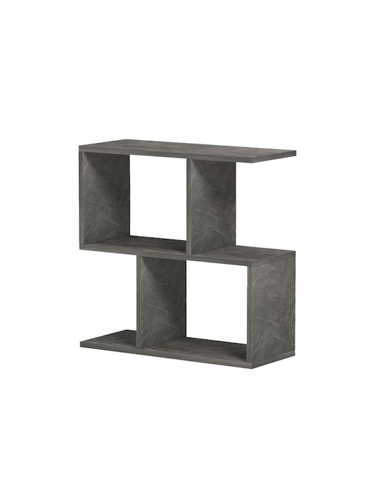 Side Coffee Table Wesmol Wooden Anthracite W50xL20xH50cm