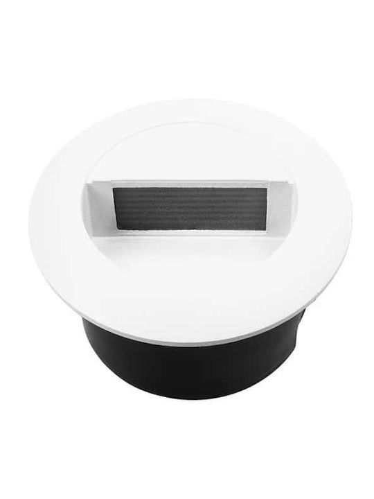kelvo Stepart Wandmontiertes Außenbeleuchtung LED IP65 3W mit Warmweißem Licht 8.3x4.5x8.3cm