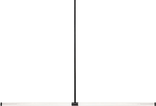 Beliani LED Lumini Suspendate Negru