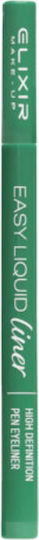 Elixir Long Stay Pen Eye Liner 999a - Πράσινο 1ml