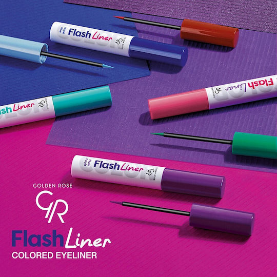 Golden Rose Flash Liner Liquid Eye Liner 110 Burgundy 3.5ml