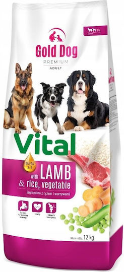 Nutra Gold 12kg Dry Dog Food with Lamb and Rice