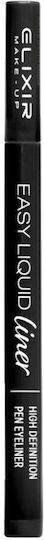 Elixir Waterproof Pen Eye Liner 999a - Μαύρο 1ml