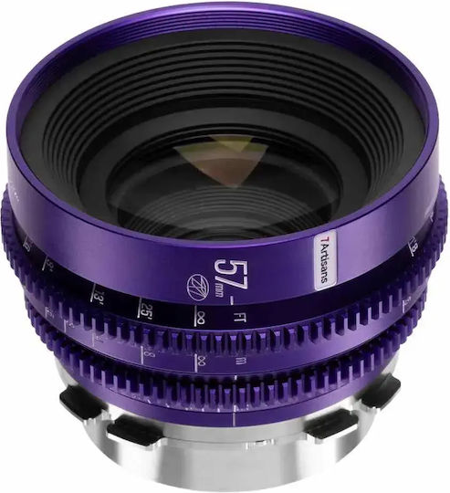 7artisans Full Frame Φωτογραφικός Φακός Floral Bloom Σταθερός για Arri PL Mount Μωβ