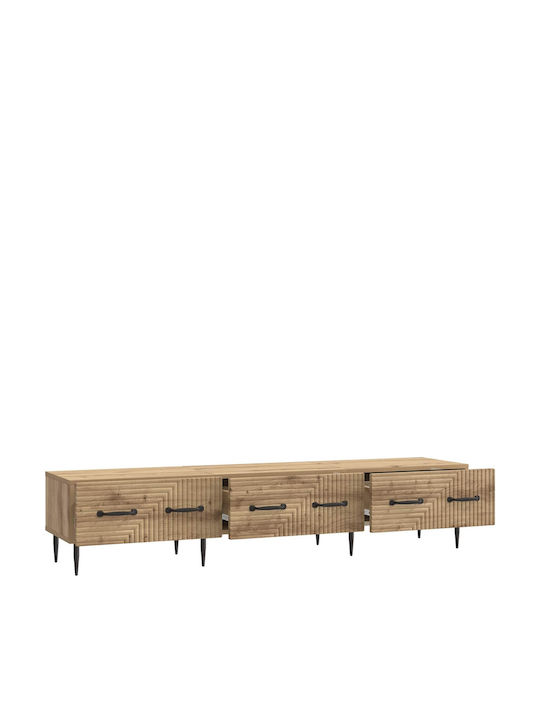 TV-Ständer Eiche M147xT34.5xH30cm