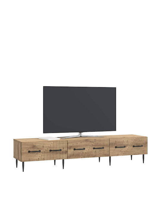 TV-Ständer Eiche M147xT34.5xH30cm
