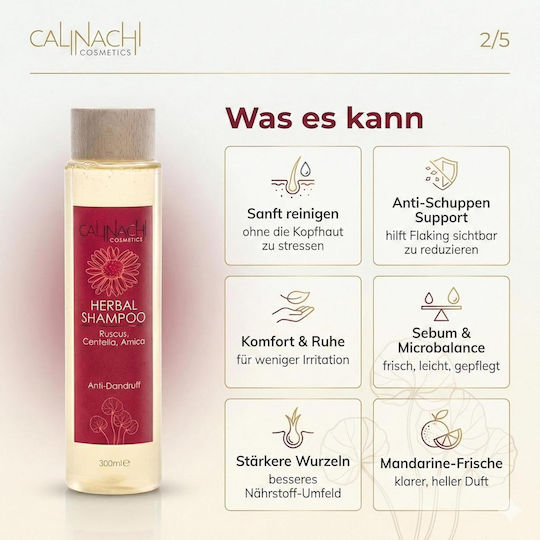 Calinachi Shampoos against Dandruff & Hair Loss 300ml