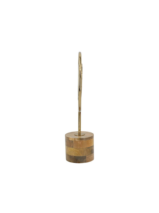 Artekko Agate Room Decorative From Metallic 20x10x38cm