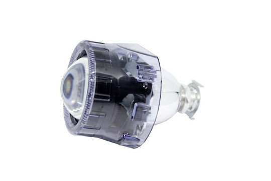 Καπάκι Προτζέκτορες Mini 2.5'' Οβάλ D10 Cm Διαφανή Prjshr
