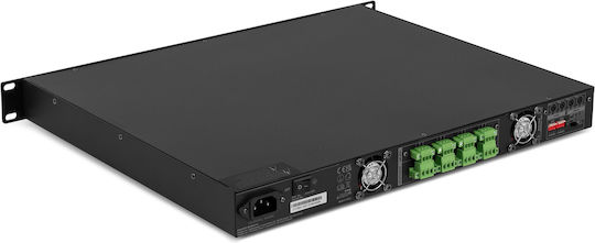Power Dynamics PMDA4500 Крайно Стъпало Търговски Усилвател 4.0 Канала 500W/100V с Система За Охлаждане 954.104