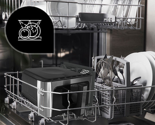 Mozano Home Air Fryer με Wi-Fi 8lt Μαύρο