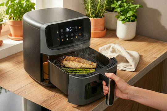 Gotze & Jensen Air Fryer 4.5lt Μαύρο