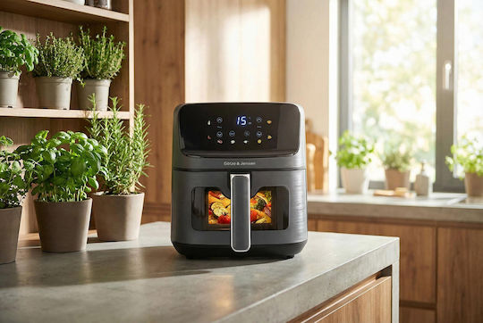 Gotze & Jensen Air Fryer 4.5lt Μαύρο