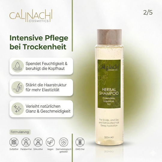 Calinachi Sampon de Părtie & Cădere a Părului pentru Păr Deteriorat 300ml