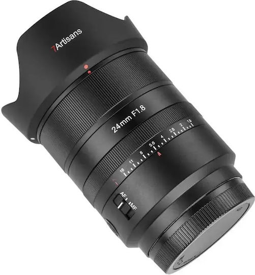 7artisans Full Frame Camera Lens 24mm f/1.8 AF Standard for Nikon Z Mount Black