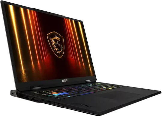 MSI VECTOR 18 HX AI A2XWJG 18" IPS QHD+ 240Hz (Ultra 9-275HX/8GB/500GB SSD/GeForce RTX 5090/W11 Home) (Международен английски клавиатура)