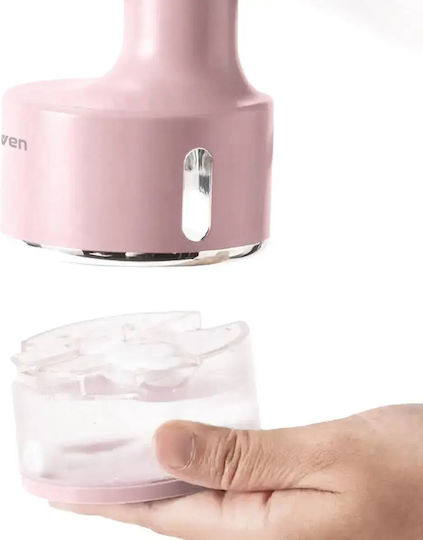 Raven Aparat de Calcat Vertical de Mână 1600W cu Rezervor 130ml Roz