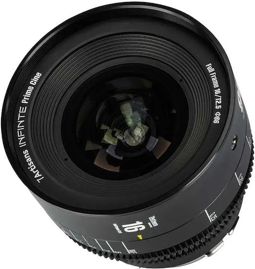 7artisans Full Frame Φωτογραφικός Φακός INFINTE Σταθερός για Arri PL Mount Μαύρος
