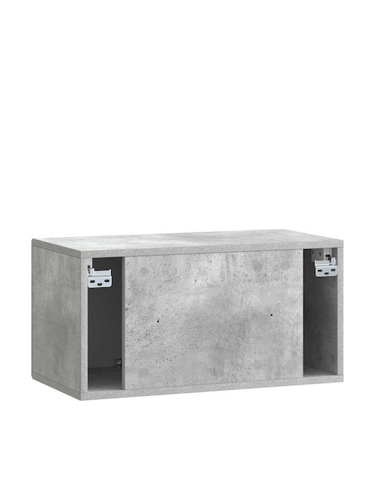 Έπιπλο Τηλεόρασης Μαύρο Μ59.5xΠ31xΥ30cm