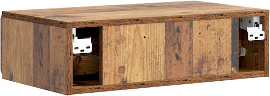 Nachttisch Holz Braun 59x34.5x17cm