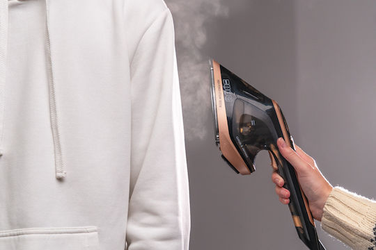 Gotze & Jensen Ръчен Парочистач За Дрехи 1800W С Резервоар 180ml Черен