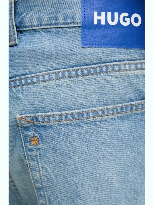 Boss Ανδρική Βερμούδα Τζιν Denim Light