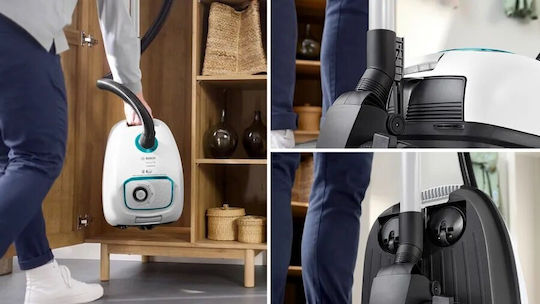 Bosch BGL41HYG2H Vacuum Cleaner 700W Bagged 4lt Black