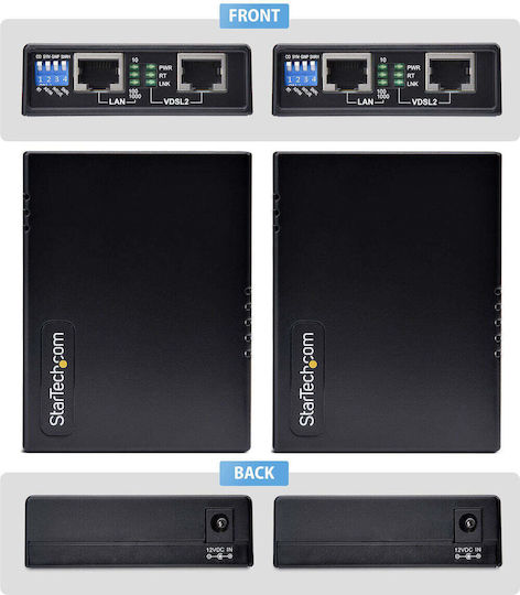 StarTech Transceiver 1τμχ VDSL-LAN-EXTENDER-EU