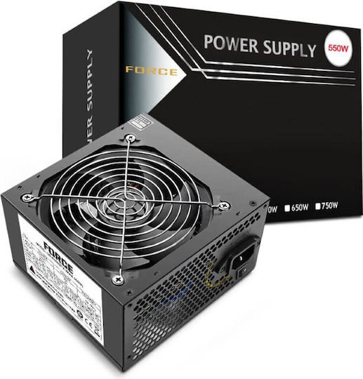 Supercase DR-8550BTX rev. 2.0 550W Μαύρο Τροφοδοτικό Υπολογιστή Full Wired