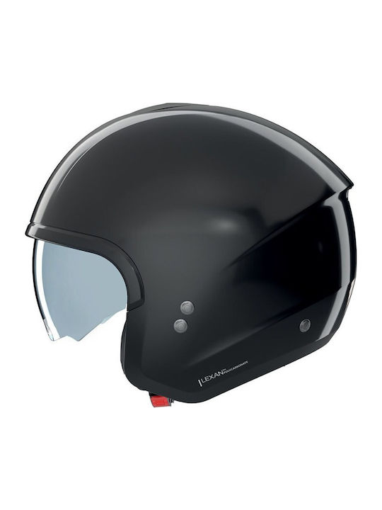 Nolan N20-2 Classico 301 Black Glossy Motorcycle Helmet Jet ECE 22.06 1200gr with Sun Visor