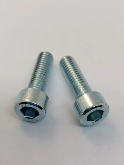 Bmontage Капачка Винт Дин 912 с Диаметър M6 и Дължина 20mm 10 Бройки